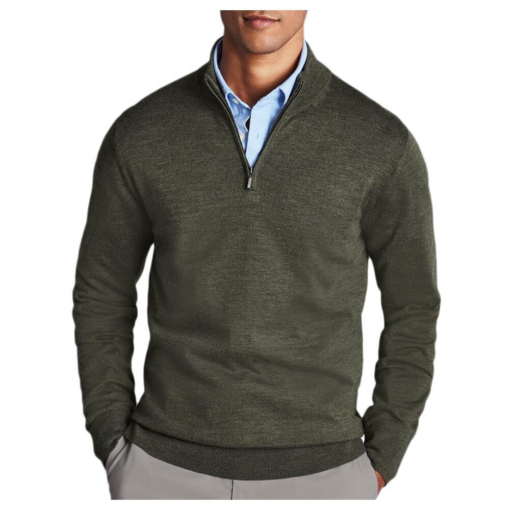 Charles tyrwhitt clearance zip neck jumper